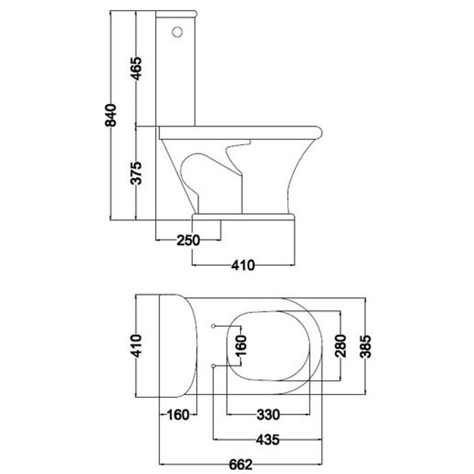 Inodoro Murano Largo Blanco - blaisten