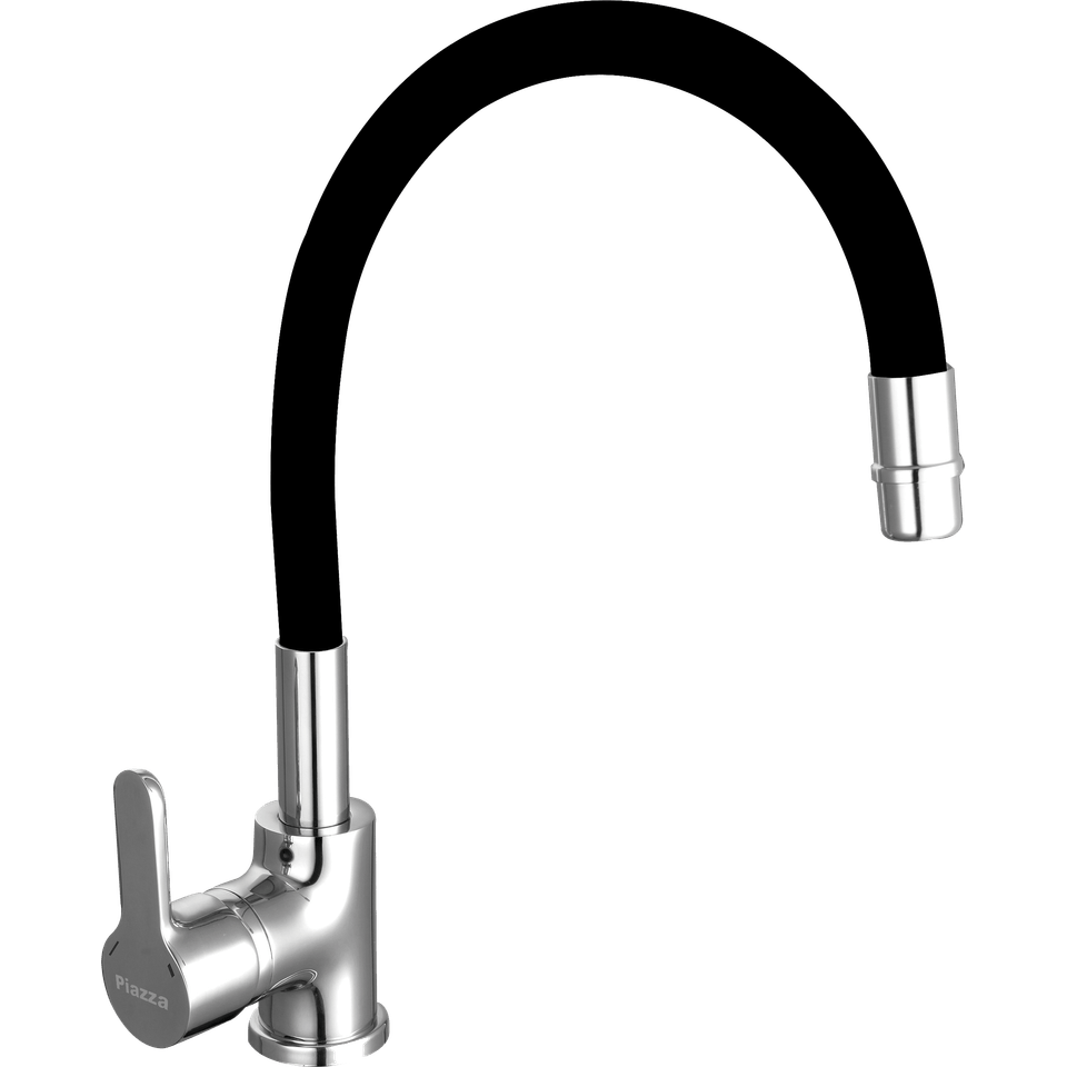 Grifer a para Cocina con Pico Flexible Emblem Negro blaisten